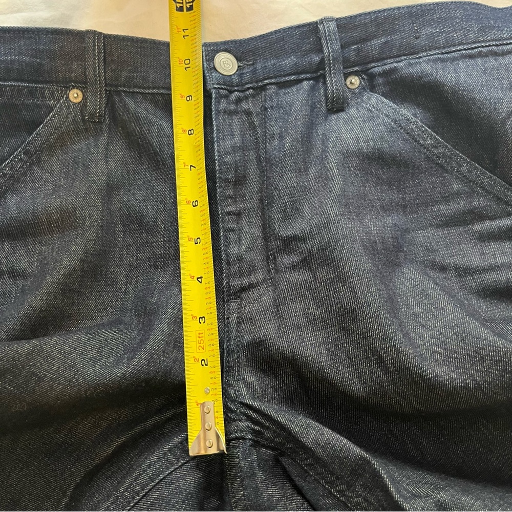 Banana Republic BR Jeans Slouch Straight Dark Wash Denim Zip Closure Women’s 29 - Picture 11 of 14